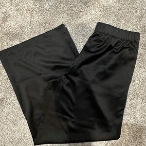 Dressy Wide leg Satin pants